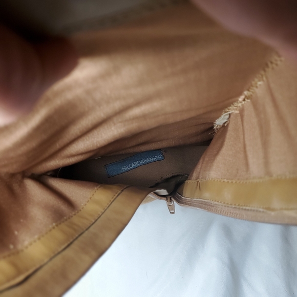 Hillard & Hanson Vegan Suede Boots Size 7 - Picture 6 of 8